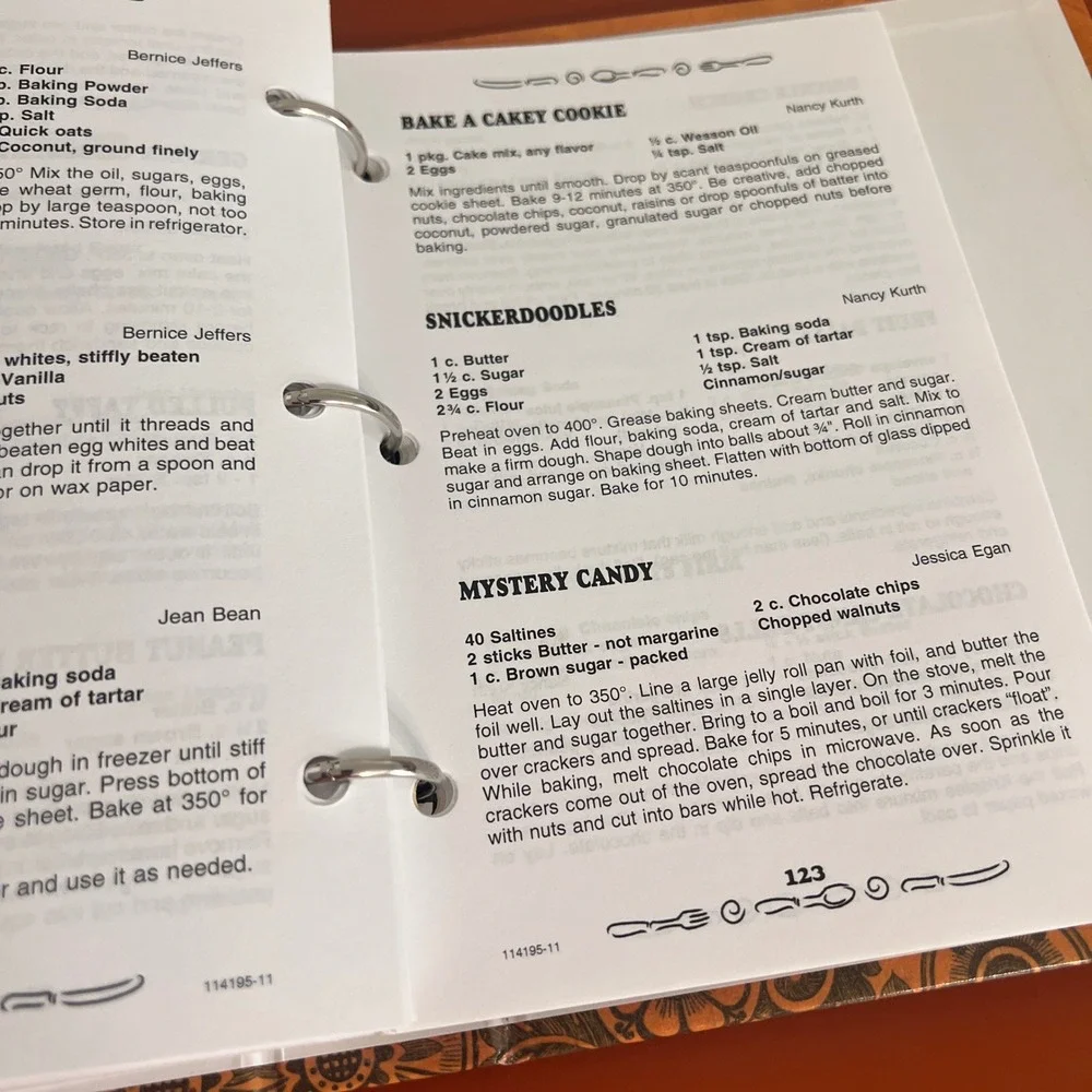 Northwest Harmony Chorus Cookbook Food Fun & Friendship 2011 Morris Press Binder
